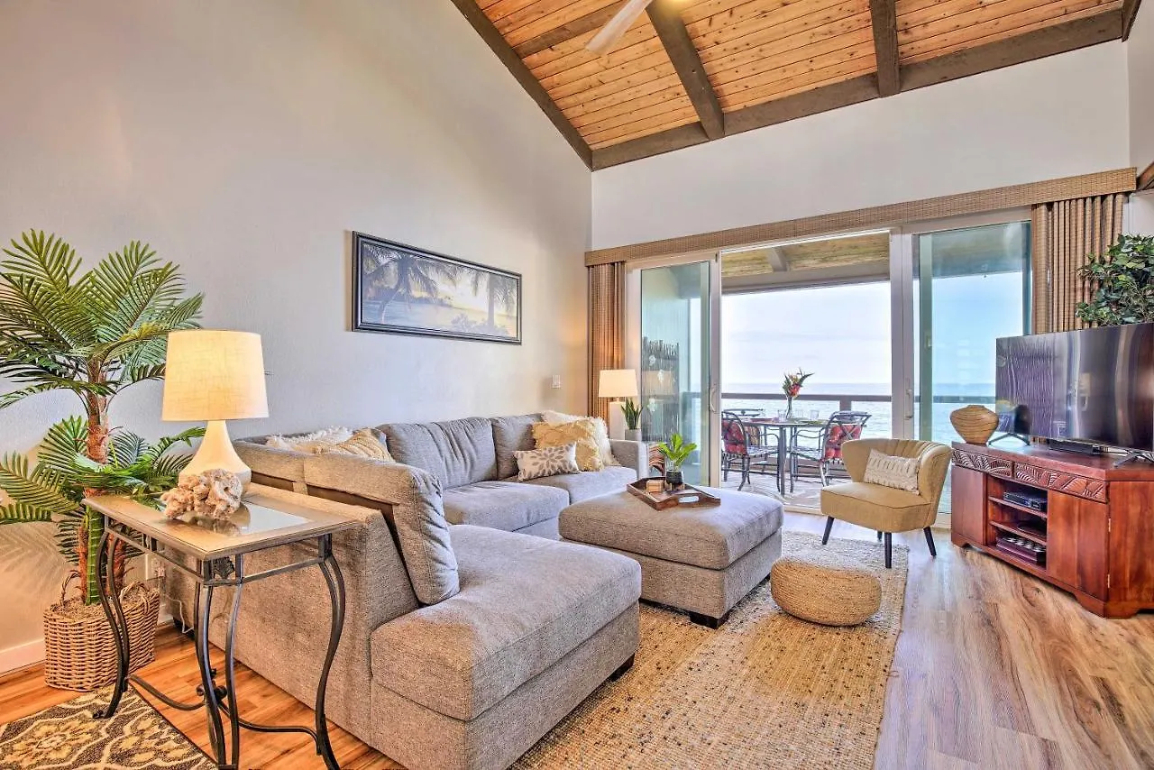 Airy Oceanfront Kailua-Kona Gem With Community Pool Apartman 0*,  Amerikai Egyesült Államok