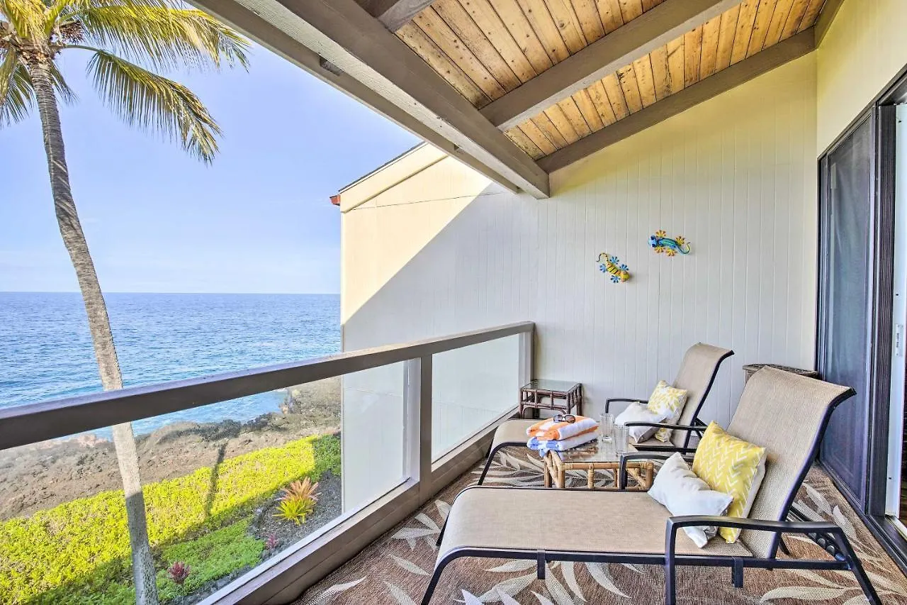 Airy Oceanfront Kailua-Kona Gem With Community Pool Apartman Amerikai Egyesült Államok